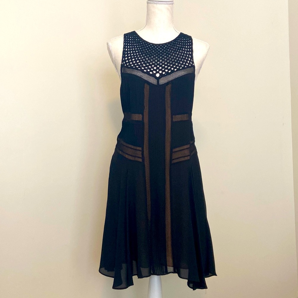 NWT A.L.C. Silk Mesh Dress
